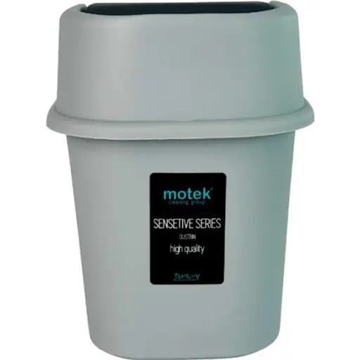 Контейнер для муcора Motek 22 л Серый (СPY-115)  - фото 1