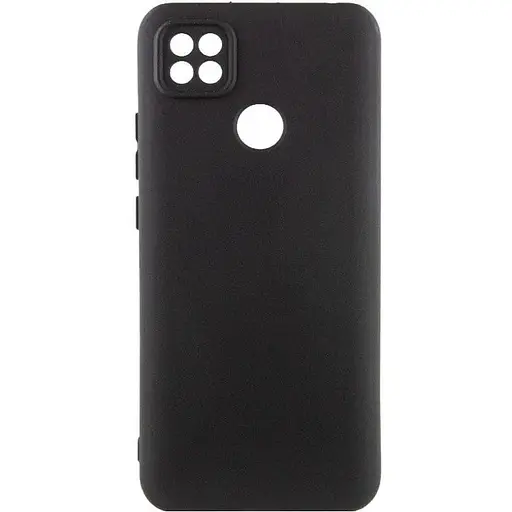 Чохол TPU Getman Liquid Silk Full Camera для Xiaomi Redmi 9C Чорний / Black
