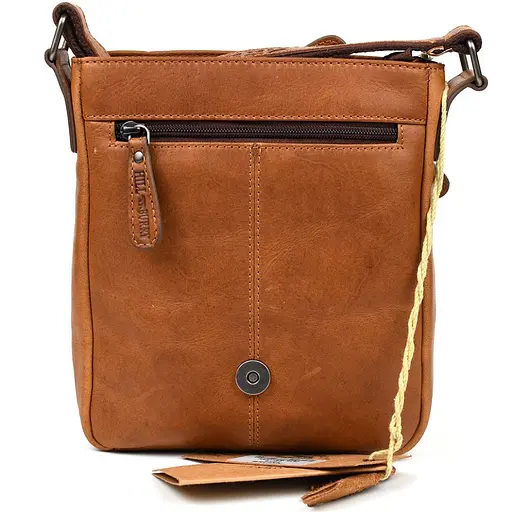 Чоловіча шкіряна сумка Hill&Burry 20х24х6 см sum0026494 - фото 6