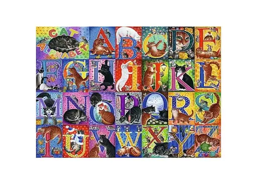 Пазл Trefl Кошачий алфавит 500 эл. (37527) - фото 2