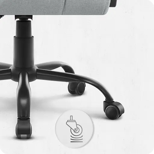 Крісло офісне Cabro C505 Grey тканина - фото 6