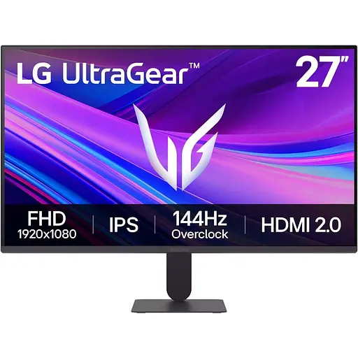 Монітор LG 27" 27G411A-B FHD IPS 144Hz (27G411A-B) - фото 1