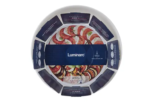 Форма для запікання Luminarc Diwali кругла біла 1.3 л 18 см (N2945) - фото 4