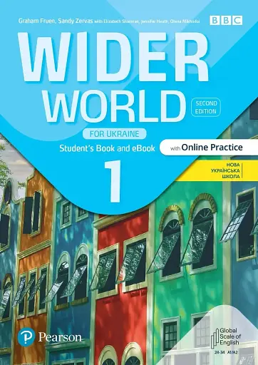 Wider World for Ukraine 1. Student Book +eBook with Online Practice (2nd edition)