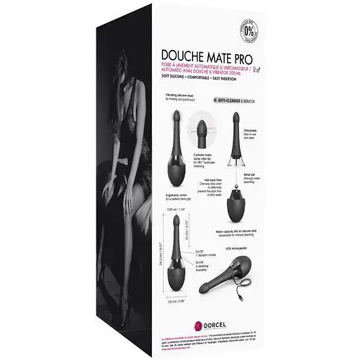 Автоматичний анальний душ-вібратор Dorcel Douche Mate Pro - фото 8