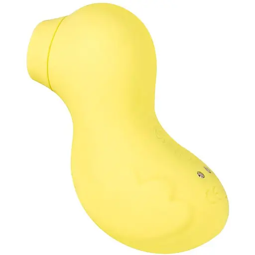 Вакуумний стимулятор клітора Fantasy Ducky 8,3 см (жовтий)