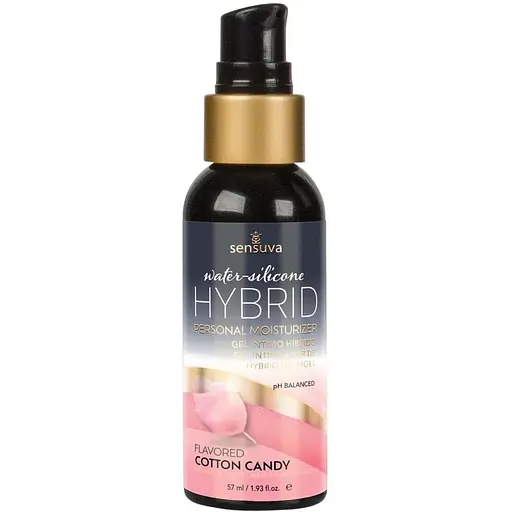 Змазка водно-силіконова Sensuva Hybrid Cotton Candy (57 мл)