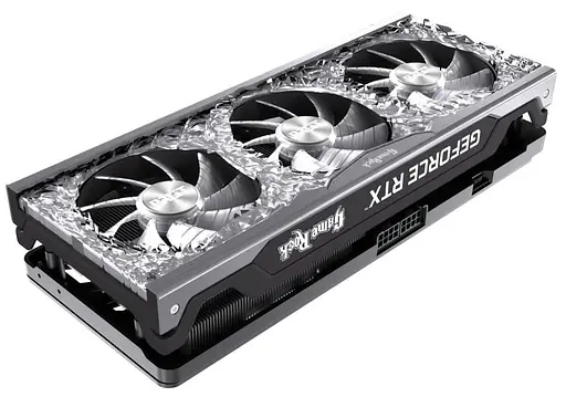 Відеокарта Palit RTX 3070 8Gb GameRock (NE63070019P2-1040G) (GDDR6, 256 bit, PCI-E v4.0) Б/в - фото 3