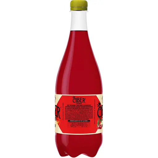 Сидр Ciber Вишня солодкий 5.5% 0.8 л  - фото 2