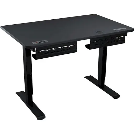 Геймерський стіл Cougar Royal 120 Pro, стільниця 120 см, колір чорний (Royal 120 Pro Black) - фото 3