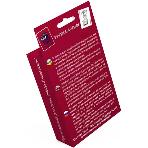 Игра для пар Sunset Games Oral Sex (54 карты) - фото 3