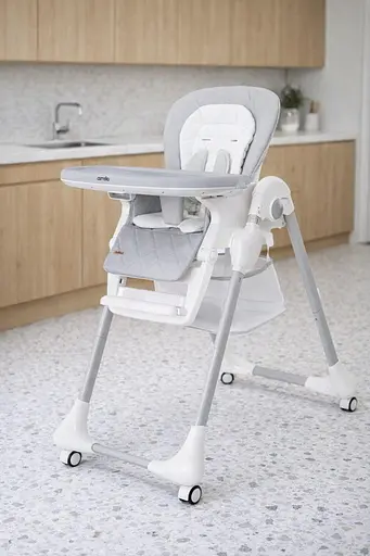 Стул для кормления CARRELLO Toffee CRL-9502/3 Ash Grey /1/ - фото 3