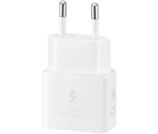 Зарядний пристрій Samsung 25W PD EP-T2510XWEGEU блок і кабель білі - фото 4