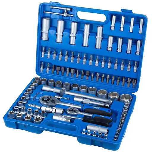 Набір насадок торцевих і біт Grad 1/4", 1/2", 108 шт Start (6003205) - фото 1