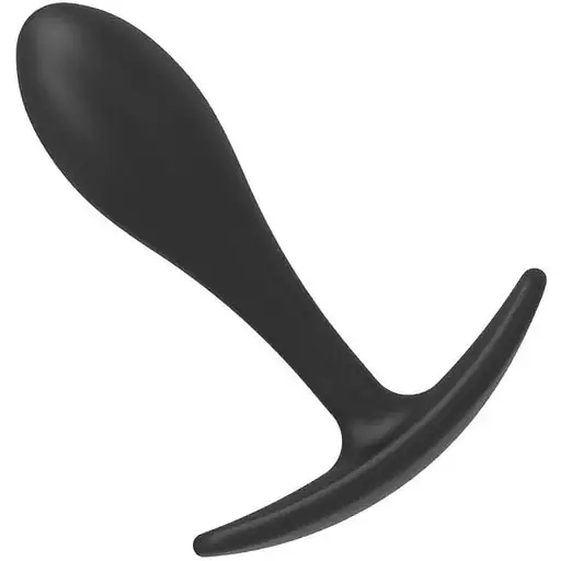 Анальний силіконовий плаг XESE AP23 (розмір S), Чорний - фото 3