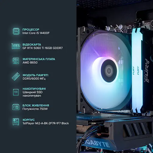 Комп`ютер персональний Asgard Eir (I144F.32.S10.56T.16.6005) - фото 3