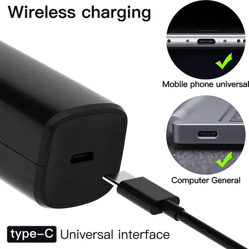 Машинка для стрижки беспроводная Enchen Boost триммер для волос с подвижным гребнем 5 Вт Черный - фото 6