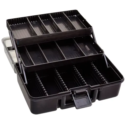 Ящик Meiho Versus VS-7010 Tackle Box 284х180х112mm к:black - фото 2