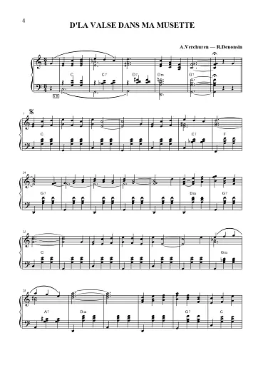 Французька легка музика (вар’єте) для акордеона (баяна) - фото 3