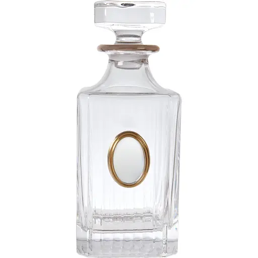 Подарунковий набір склянок для віскі Boss Crystal "Полювання" із золотими накладками - фото 3