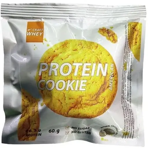 Протеїнове печиво Craft Whey Protein Cookie 60 грам, American