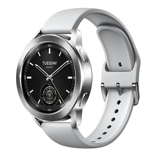 Безель металлический Sikai для смарт-часов Xiaomi Watch S3/S4 Automatic Topic Recognition Silver - фото 3