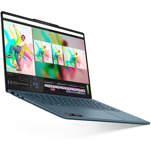 Ноутбук Lenovo Yoga Pro 7 14ASP10 AI 9365 la 50GHz, 3K, 32GB LPDDR5x, 1TB, Без ОС, Tidal Teal - фото 3