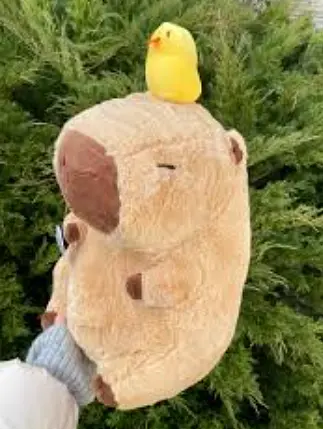 Детский набор Игрушка плед Капибара в костюмах мягкая игрушка с пледом для детей - фото 4