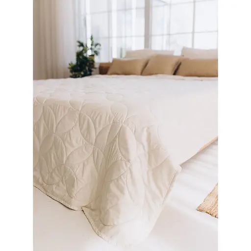 Набір Sonex Hawaii: покривало двостороннє 240х220 см + наволочка 70х50 см 2 шт. бежевий (SO102524) - фото 6