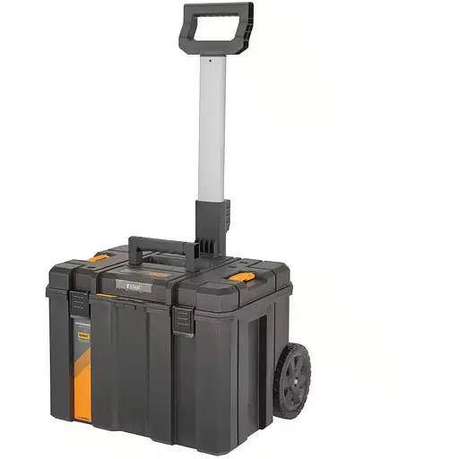 Ящик-тележка DeWalt Tstak McLaren с лотком и телескопической ручкой (DWST83347-1M) - фото 2