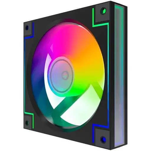 Комплект вентиляторів GameMax 3*120мм Black ARGB (RD300 BK) - фото 2