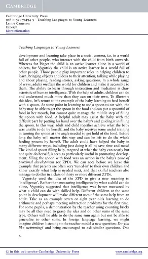 Teaching Languages to Young Learners - фото 7