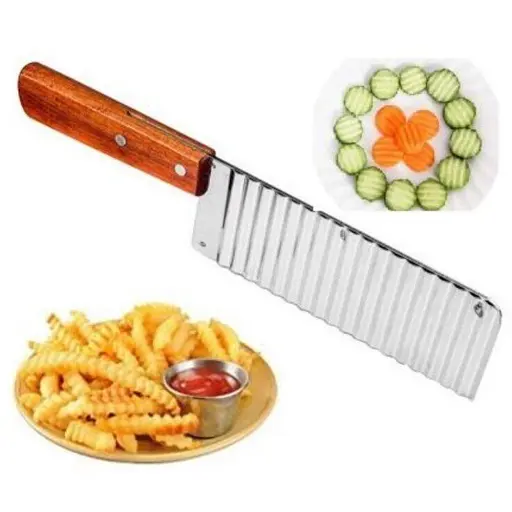 Нож для волнистой нарезки картофеля фри и овощей Frico FRU-018 - фото 2