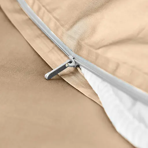 Комплект постельного белья Ideia Сатин полуторный 145х215 см (8-36084_беж) - фото 2