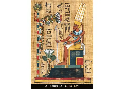 Карты Scarabeo Оракул Египетских Богов (Egyptian Gods Oracle Cards Tarot) (ВР_КТЄБ) - фото 3