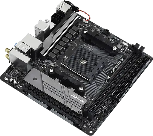 Материнська плата ASRock B550M-ITX/ac Socket AM4 - фото 2