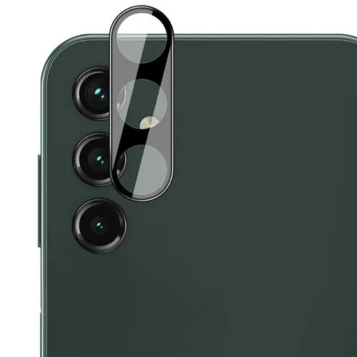 Защитное стекло Epik на камеру Full Block для Samsung Galaxy S24+ Черный