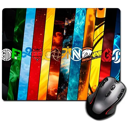 Ігрова поверхня Nextprint Лого Кіберспортивні Команди CS:GO 300 х 250 мм (82541)