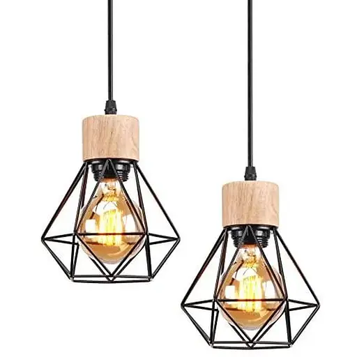 Подвесная лампа Tokius 2шт. ретро-лампа 16 см