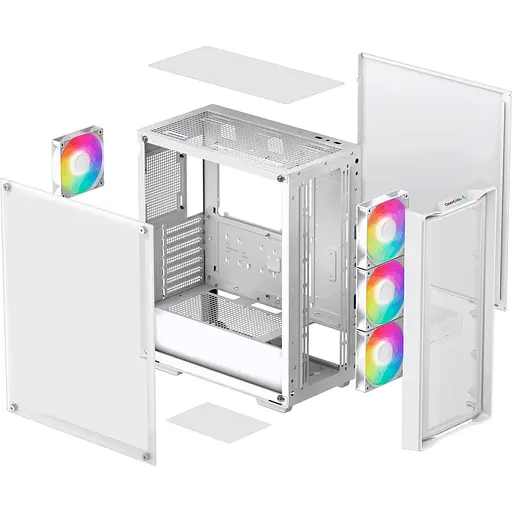 Корпус DeepCool CC560 Mesh V2 White (R-CC560-WHAMA4-G-2) [146719] - фото 9