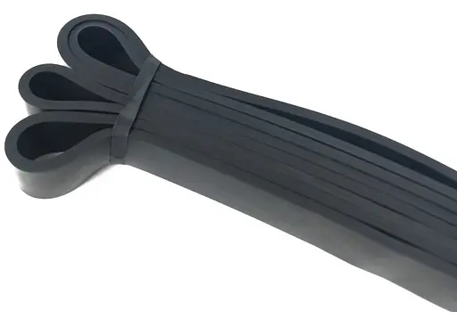 Гумова петля-еспандер Easyfit Origin 15-45 кг гумка для підтягувань, фітнесу та тренувань Чорна (EF-1877-B) - фото 2