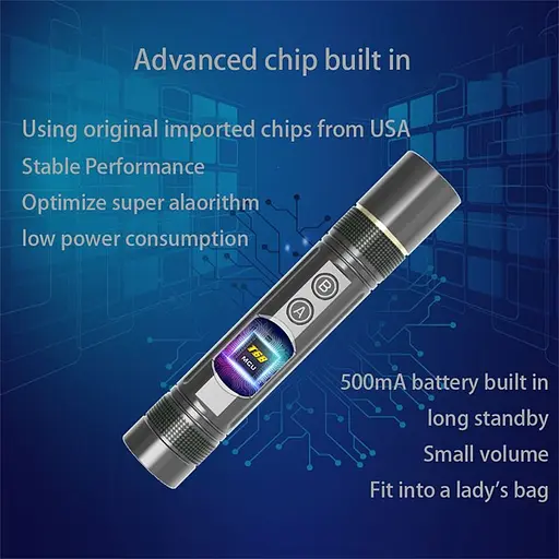 Детектор жучков и скрытых камер, прослушек, gps трекеров I-Tech T68, цифровой, профессиональный (100693) - фото 4