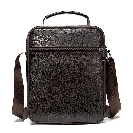 Чоловіча шкіряна сумка Vintage 24,5х20х8,5 см sum0012800 - фото 7