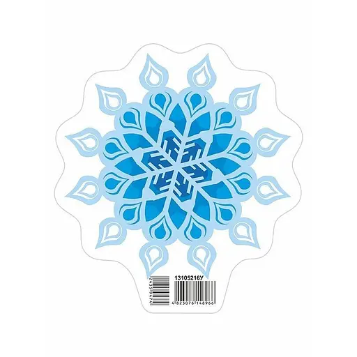 Украшение для оформления интерьера "Снежинка 1" Ранок 13105216 - фото 1