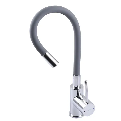 Смеситель для кухни Topaz Corsica TC 8853-04-GR Серый - фото 3