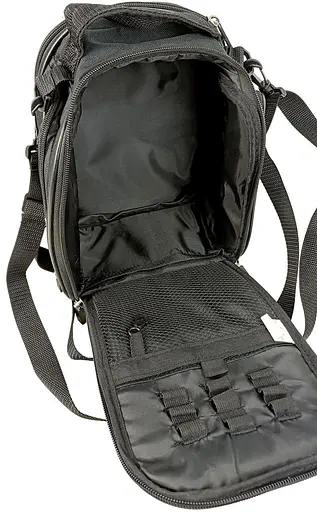 Мото сумка Riciclo на магнитах на бак мотоцикла с дождевиком черная sum0028835 - фото 8