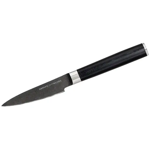 Кухонный нож овощной Samura 90 мм Черный 000279667