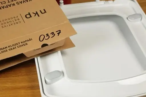 Сидения для унитаза с микролифтом NKP Sedef 0337 Soft Close+Quick Release из термопласта - фото 6