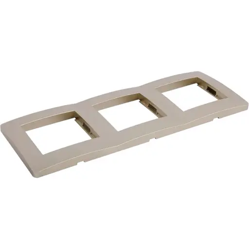 Рамка Brille для розетки TB-3F ch - фото 2