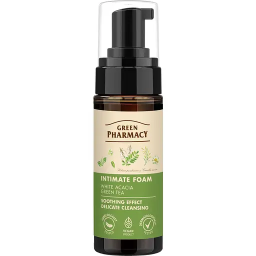 Пенка для интимной гигиены Зеленая Аптека Акация и чай 150 мл